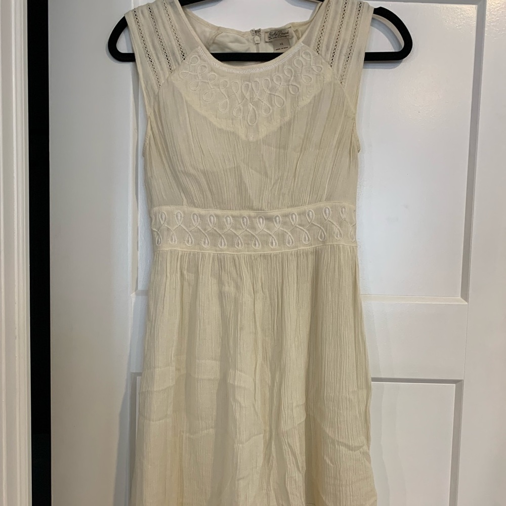 Lucky brand off white dress